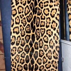 Jaguar Print Fur Section